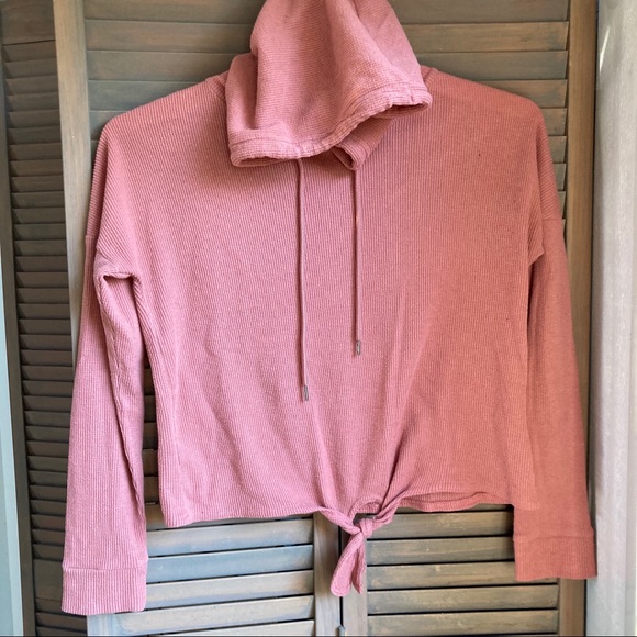 👚Derek heart peachy cute hoodie top - Picture 10 of 11